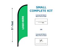KIT - Small Commercial-Basics Wave Custom Banner