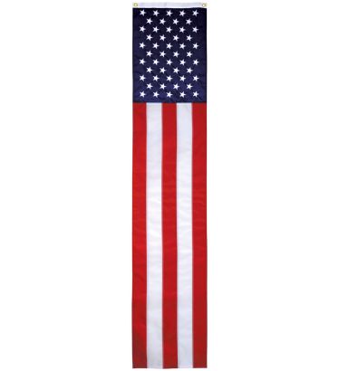 20"x10' Sewn U.S. Flag Pulldown - Nylon