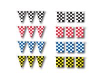 30' Economy 9"x12" Rectangle Starter Flag Strings