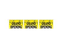 30' Grand Opening Mini Message Pennants