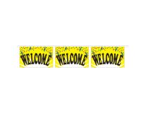 30' Welcome Mini Message Pennants