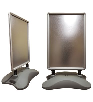 Covered Graphics Heavy Base Sign Hardware.