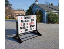 Standard Swinger Roadside Sign
