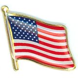 USA Wave Lapel Pin