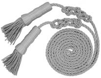 Silver Cord And Tassels for 3'x5' Indoor Flag Set