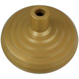 10 lb. Gold Matte Finish Plastic Floor Stand - Most Pole Sizes