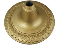 4 lb. Gold Rosen Metal Floor Stand - 1" Pole