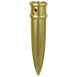 Gold Metal Pointed Bottom Ferrule