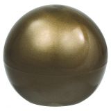 1-5/8" Gold Plastic Slip-on Ball for 1" Pole - Indoor/Parade