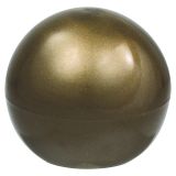 1-5/8" Gold Plastic Slip-on Ball for 1" Pole - Indoor/Parade