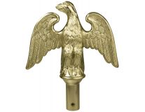 Gold Plated Plastic Eagle Ornament - Indoor/Parade