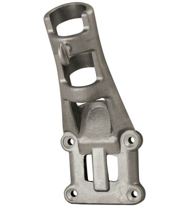 30° Street Pole Standard Steel Bracket - Fits 1" Pole