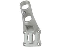 35° Street Pole Aluminum Bracket - Fits 1" Pole
