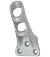 45° Silver Aluminum Bracket - Fits 3/4" Pole