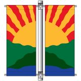 24" Double Street Banner Mounting Kit