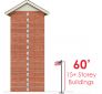 60' Standard Commercial Internal Winch Flagpole