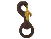 Rubber Coated Brass Swivel Snaphooks