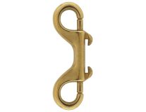 Solid Brass Double Snaphook