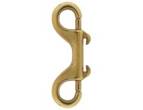 Solid Brass Double Snaphook