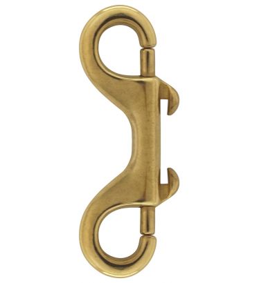 Solid Brass Double Snaphook