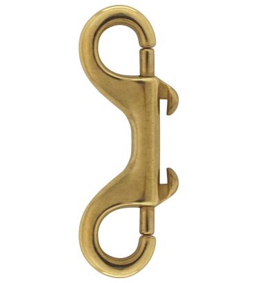 Solid Brass Double Snaphook