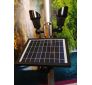 Dual-Head Polepal Commerical Solar Light with Remote