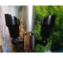 Dual-Head Polepal Commerical Solar Light with Remote