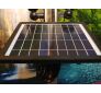 Dual-Head Polepal Commerical Solar Light with Remote