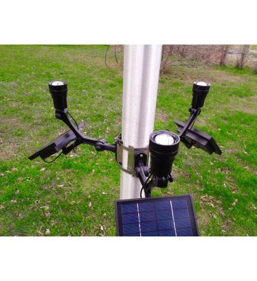 360 CREE-Powered Commercial Flagpole Solar Light