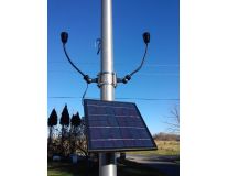 Bullhorn CREE-Powered Commercial Flagpole Solar Light