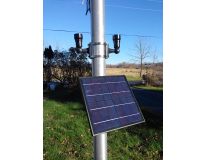 Bullhorn CREE-Powered Commercial Flagpole Fixed Solar Light