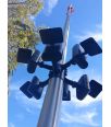 Six Head Polepal Commercial Solar Light