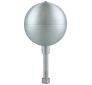12" Aluminum Ball Ornaments - Outdoor