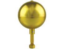 4" Aluminum Ball Ornaments - Outdoor