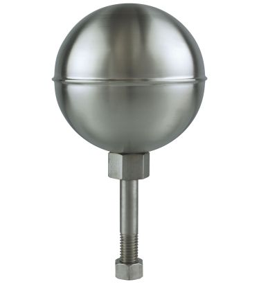 4" Stainless Steel Ball Ornaments - Outdoor