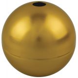 3" Gold Aluminum Globe for 15" Eagle Ornament