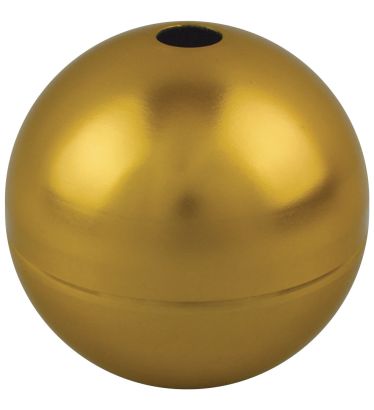 3" Gold Aluminum Globe for 15" Eagle Ornament