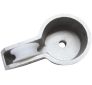 2” Stationary Slip-on Truck with Standard Rope Pulley