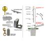 30' Light Commercial Hinged-Base Flagpole 