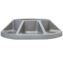 25' Standard Commercial Bolted-Base Removable Flagpole 