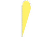 10'x30" FM Yellow Blade Flag