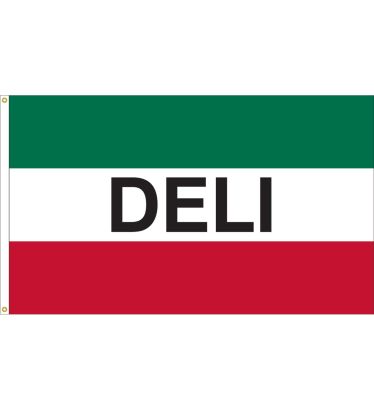 3'x5' Deli Message Outdoor Nylon Flag