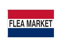3'x5' Flea Market Message Outdoor Nylon Flag