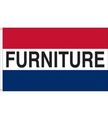 3'x5' Furniture Message Outdoor Nylon Flag