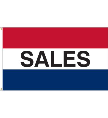 3'x5' Sales Message Outdoor Nylon Flag