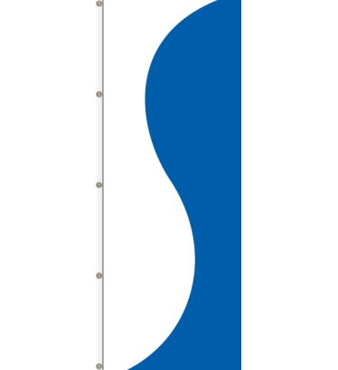 5'x3' Wave Vertical Attention Flags