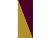 8'x3' Diagonal Vertical Attention Flags