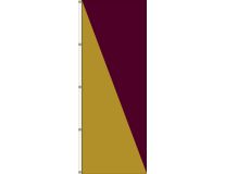 8'x3' Diagonal Vertical Attention Flags
