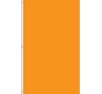 10'x3' Solid Color Vertical Attention Flags