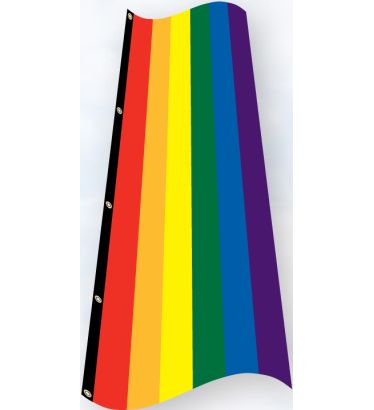 8'x3' Multi-Stripe Vertical Attention Flags